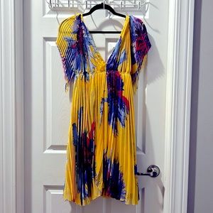 Diane Von Furstenberg Pleated Dress